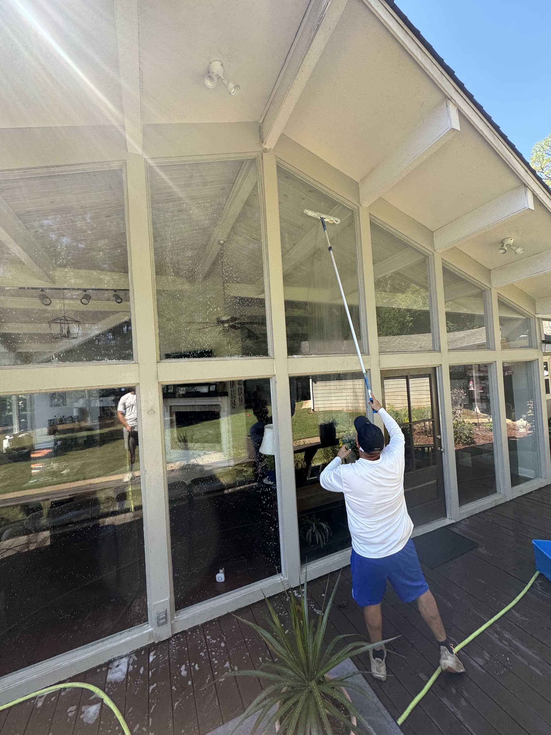 House siding cleaning completed in Rankin County, Mississippi